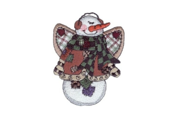 Angelic Snowman Scottie