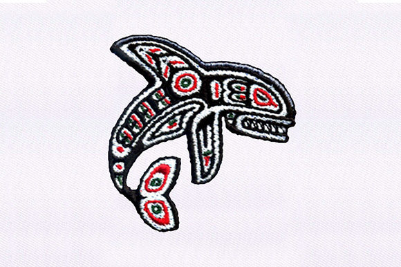 Motif Fish Silhouette
