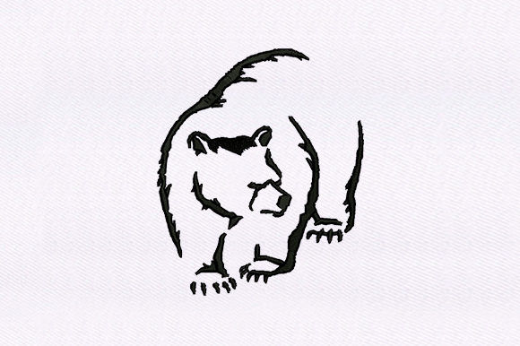 Polar Bear Silhouette