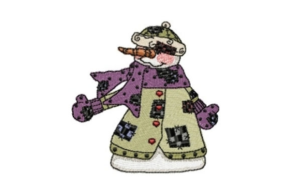 Snowman Checkers Embroidery Review
